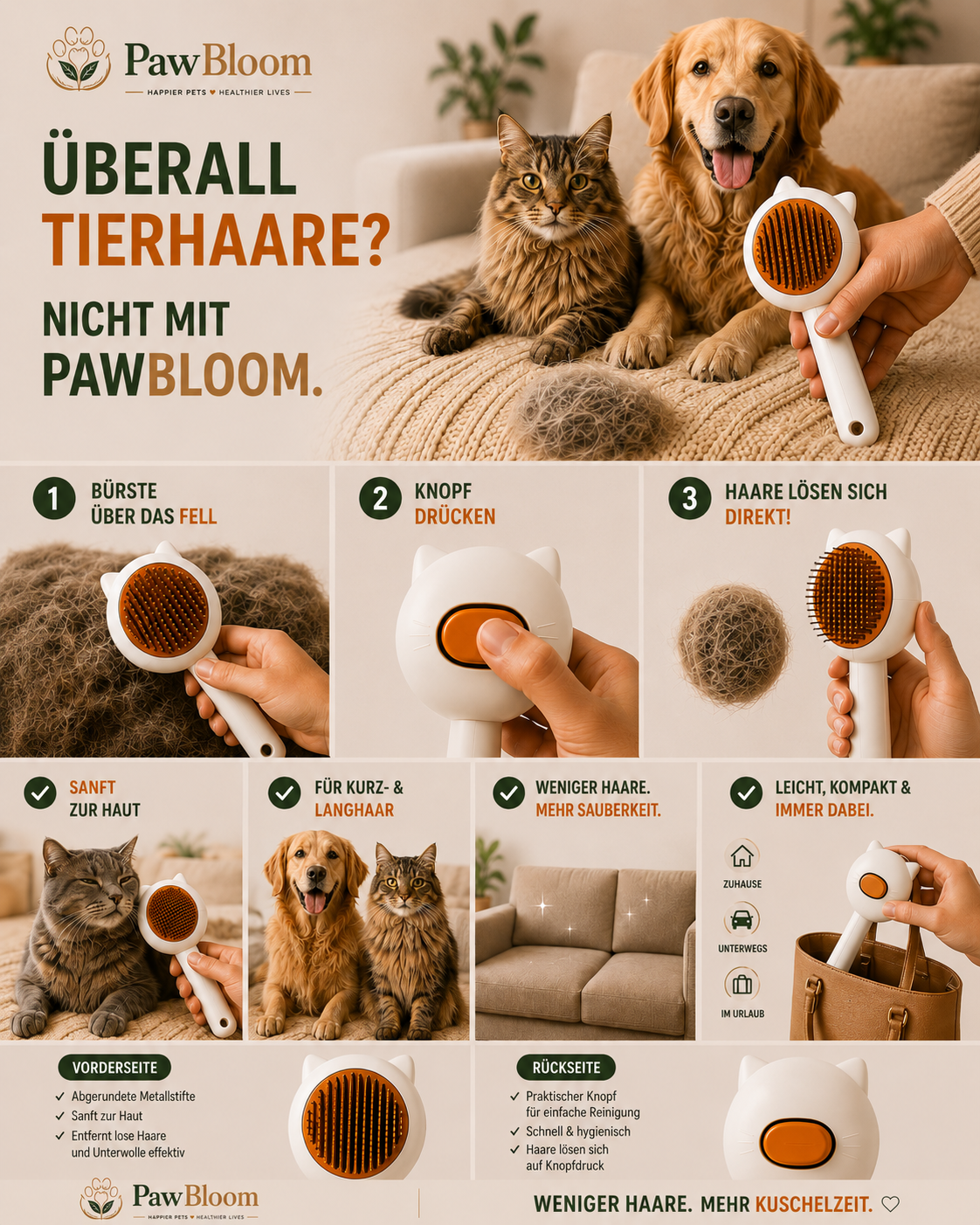 Fellbürste